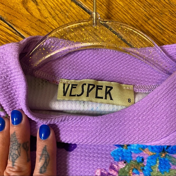 Floral crop top 🌸 - Picture 3 of 4